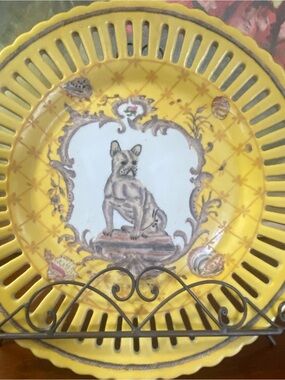 Dannie’s Fine Porcelain Hand Painted Plate.